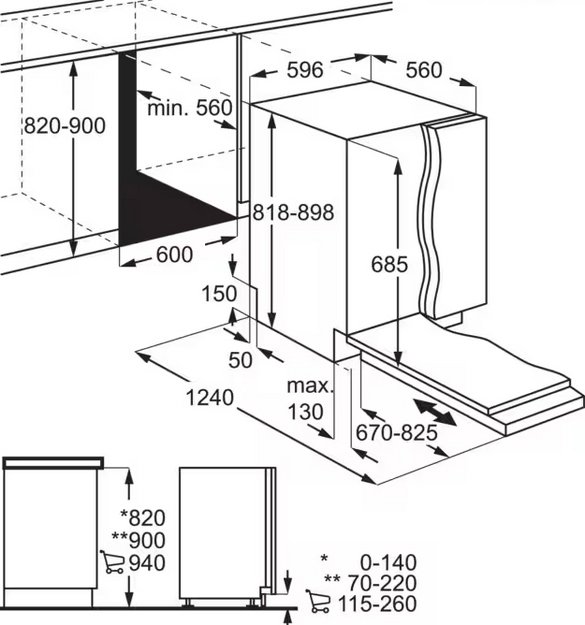 Встраиваемая посудомоечная машина Electrolux EEG88600W (preview 6)