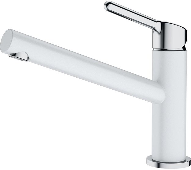 Смеситель Franke Orbit Поворотный излив Белый (preview 1)