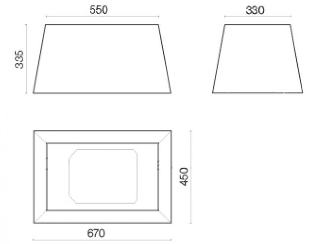 Вытяжка Falmec Lumiere 67 (450) (с системой E.ion) ECP (preview 3)