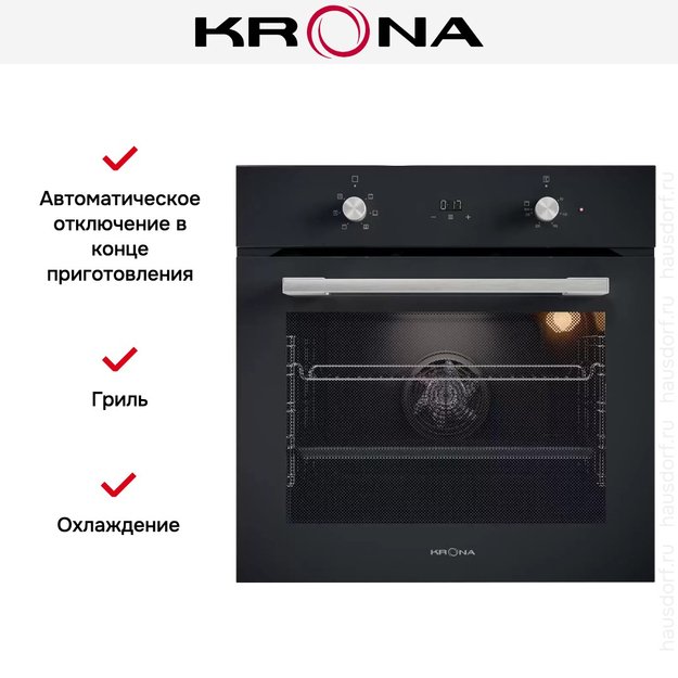 Электрический духовой шкаф KRONA MAGNETE 60 BL (preview 12)