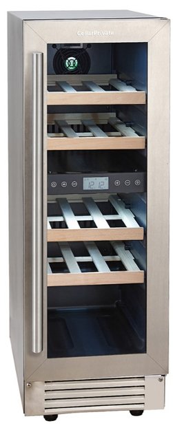 Встраиваемый под столешницу винный шкаф CellarPrivate CP017-2T (фото 2) Встраиваемый под столешницу винный шкаф CellarPrivate CP017-2T (preview 2)
