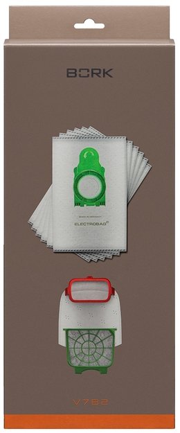 Комплект пылесборников и фильтров для пылесоса BORK V7B2 (preview 1)