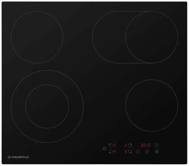 Электрическая варочная панель MAUNFELD EVCE.594.SM.D-BK (preview 2)