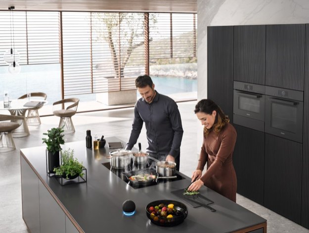 Варочная панель с вытяжкой Miele KMDA 7272 FL-U (preview 6)