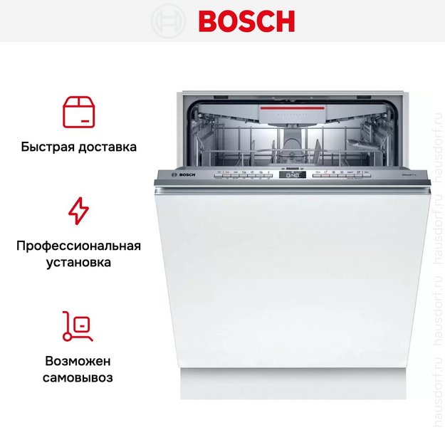 Встраиваемая посудомоечная машина Bosch SMV4HMX26Q (preview 13)