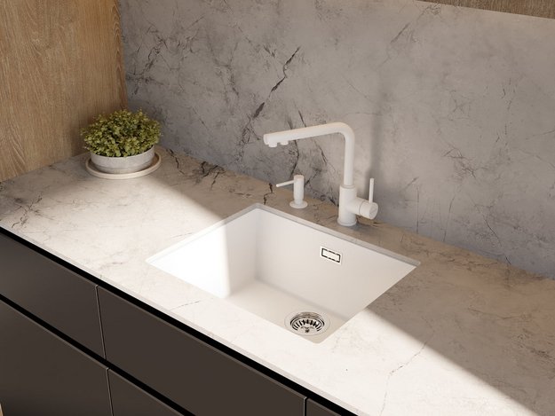 Мойка Omoikiri Yamakawa 55T-U/I WH (preview 3)