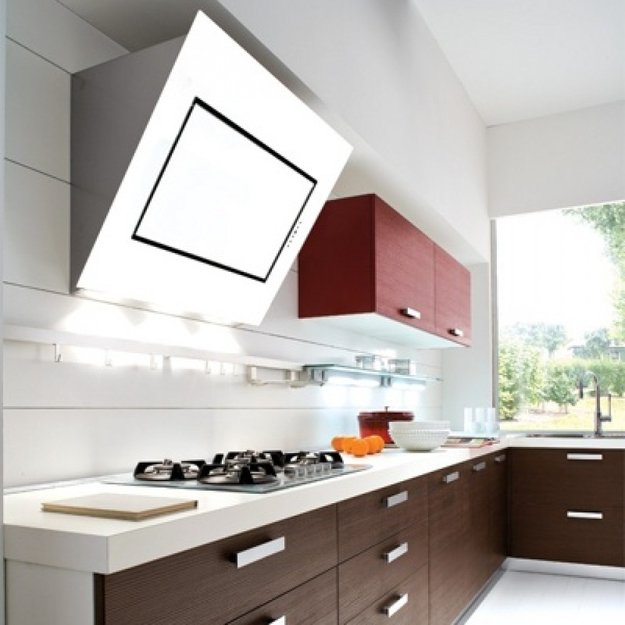 Вытяжка Falmec Quasar 90 Vetro (800) STEC white (preview 3)