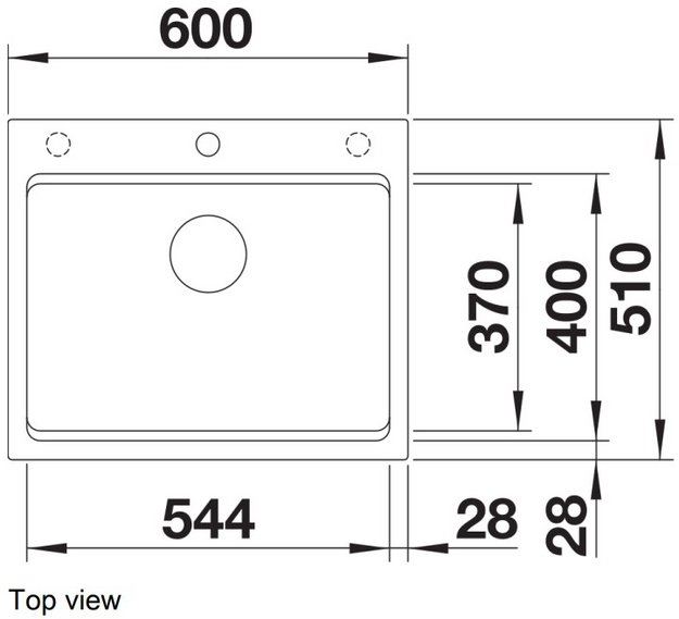 Мойка BLANCO ETAGON 6 Silgranit черный (preview 4)