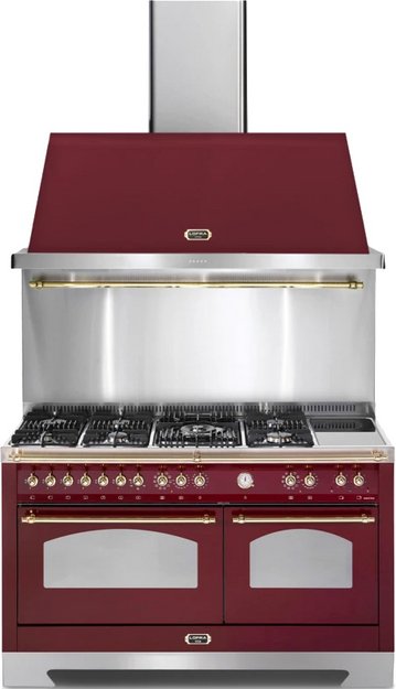 Вытяжка Lofra DOLCEVITA 150 RED BURGUNDY & BRASS (preview 4)