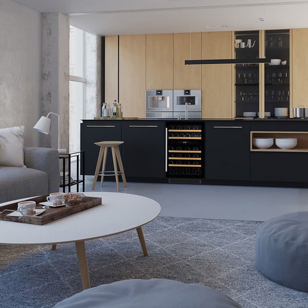 Встраиваемый винный шкаф Dunavox DAUF-38.100DMB (preview 4)