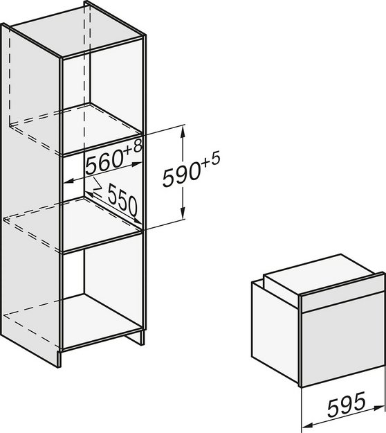 Духовой шкаф Miele H 2861 B OBSW (фото 5) Духовой шкаф Miele H 2861 B OBSW (preview 5)