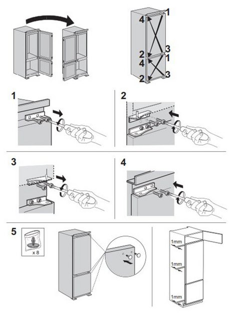 Встраиваемый холодильник Franke FCB 320 NE E (preview 6)