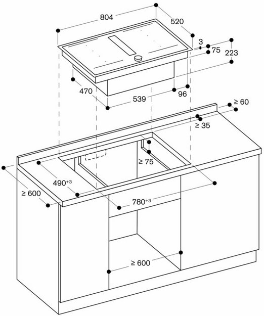 Варочная панель с вытяжкой Gaggenau CV282111 (preview 6)
