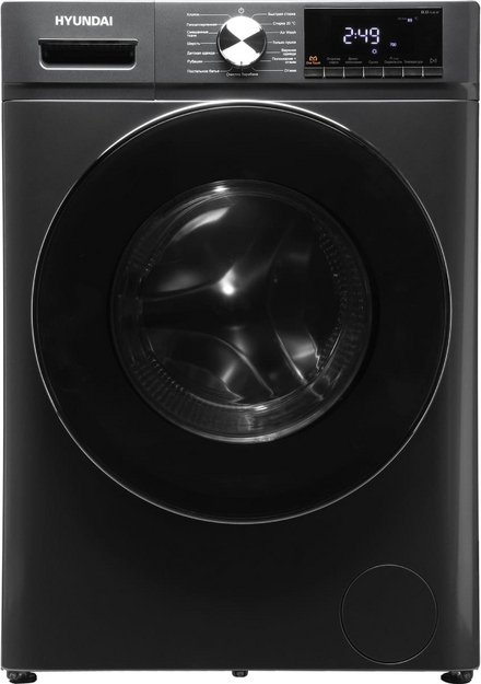 Стирально-сушильная машина Hyundai WFD8401 темно-серый (preview 2)