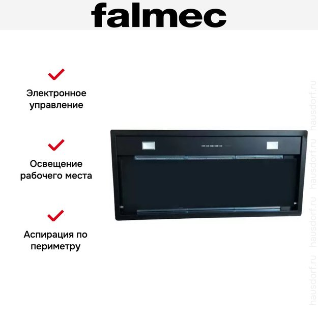 Встраиваемая вытяжка Falmec BUILT-IN BURANO 50 BK (preview 5)
