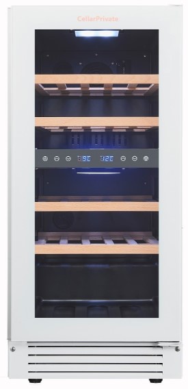 Встраиваемый под столешницу винный шкаф CellarPrivate CP027-2TWH (фото 1) Встраиваемый под столешницу винный шкаф CellarPrivate CP027-2TWH (preview 1)