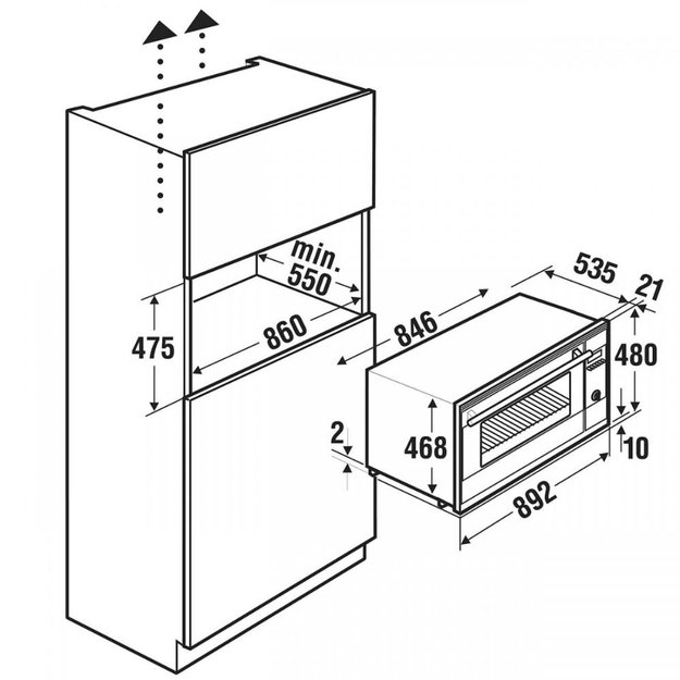 Духовой шкаф Kuppersbusch B 9330.0 S5 Black Velvet (preview 4)