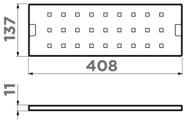 Подставка-сушка для посуды Omoikiri FP-01 PRO BL Matt (фото 2) Подставка-сушка для посуды Omoikiri FP-01 PRO BL Matt (preview 2)