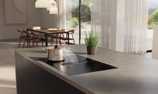 Варочная панель с вытяжкой Miele KMDA 7876 FL-A 125 Gala Ed (preview 8)