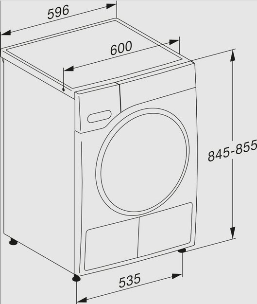 Сушильная машина Miele TWA520WP на английском языке (preview 7)
