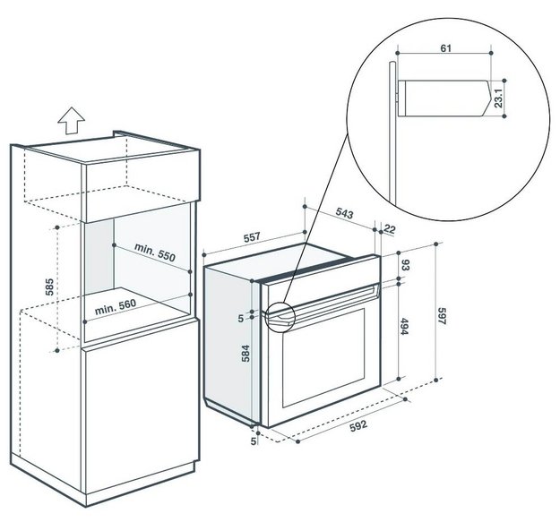 Духовой шкаф De Dietrich DOR4747W (preview 18)