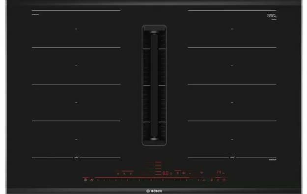 Индукционная варочная панель с интегрированной вытяжкой BOSCH PXX875D67E (preview 1)