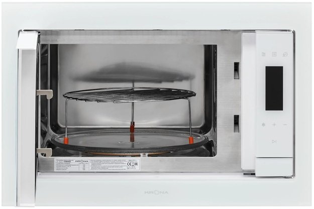Встраиваемая микроволновая печь Krona ESSEN 60 WH DOTS (preview 3)