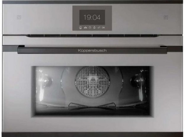 Компактный духовой шкаф с паром Kuppersbusch CBD 6550.0 G2 Black Chrome (preview 1)