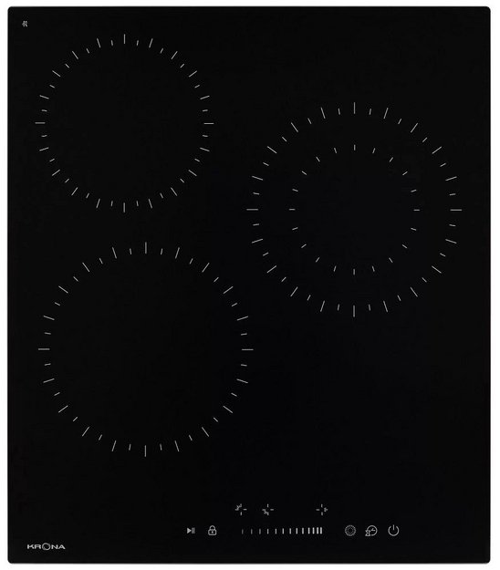 Варочная панель KRONA ZAUBER 45 BL 1DZTS (preview 1)