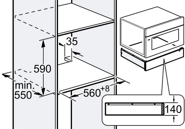 Встраиваемый подогреватель посуды Gaggenau WS461112 (preview 3)