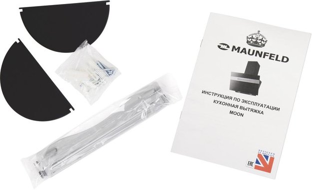 Кухонная вытяжка MAUNFELD Moon 60 белый\вставка сатин (preview 19)