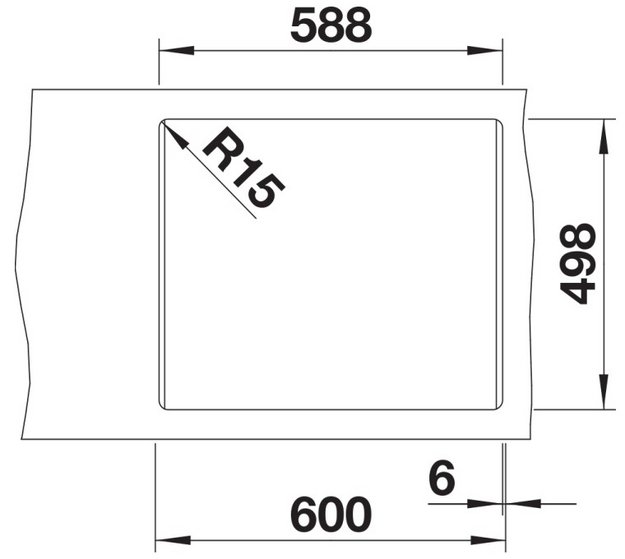 Мойка BLANCO ETAGON 6 Silgranit черный (preview 5)