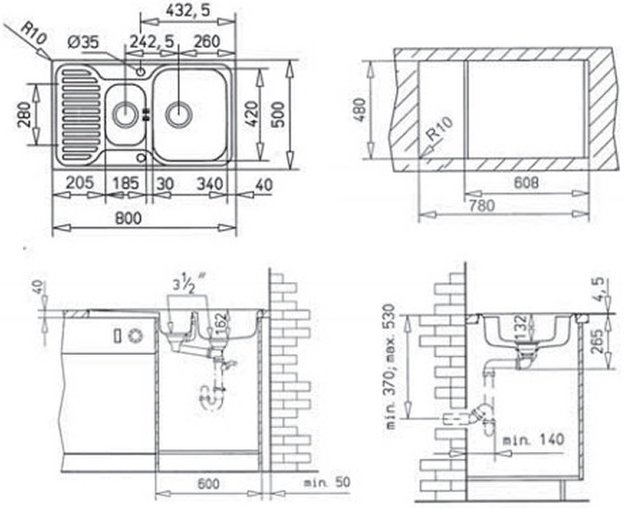 Мойка Teka Princess 1 1/2B 1/2D MCTXT (preview 3)