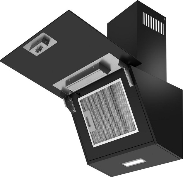 Купольная вытяжка Weissgauff Yota 500 Touch Black Glass (preview 3)