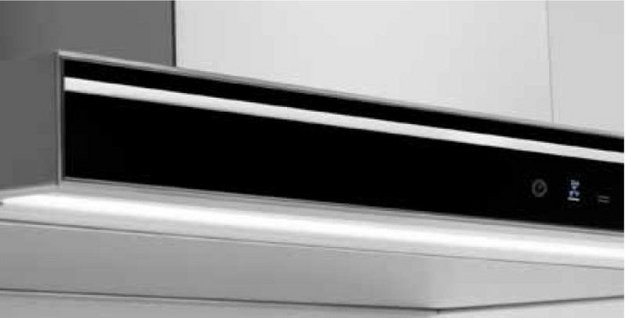 Вытяжка Falmec Lumina 120 Glass Black wall (NRS) (preview 5)