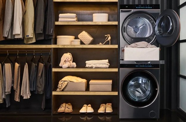 Стирально-сушильная машина VARD VWD514SB (video 1)