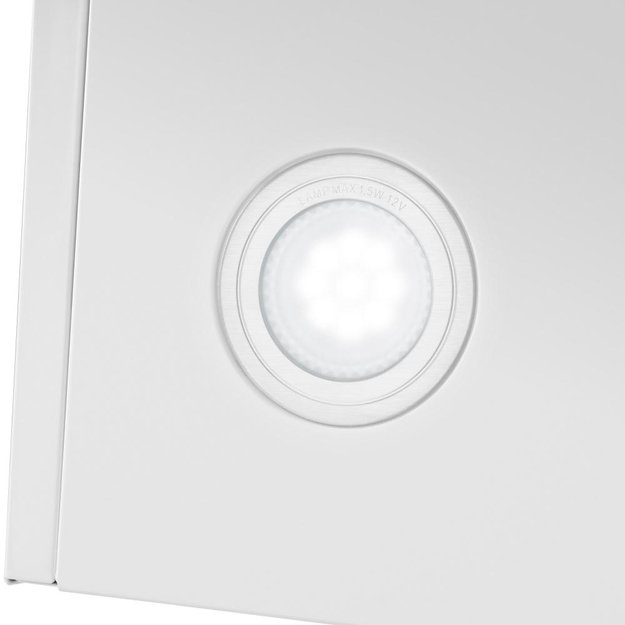 Кухонная вытяжка MAUNFELD Moon 60 белый\вставка сатин (preview 9)