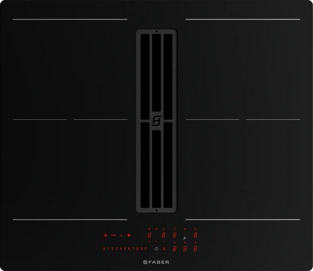 Варочная панель со встроенной вытяжкой Faber Galileo Slim F600 (preview 1)