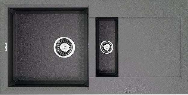 Мойка Omoikiri SAKAIME 86-2 GR (фото 1) Мойка Omoikiri SAKAIME 86-2 GR (preview 1)