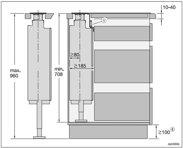 Встраиваемая в столешницу вытяжка Miele DAD 4841 Levantar (preview 7)
