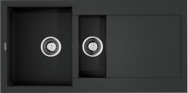 Мойка Omoikiri SAKAIME 100-2-BL (фото 1) Мойка Omoikiri SAKAIME 100-2-BL (preview 1)