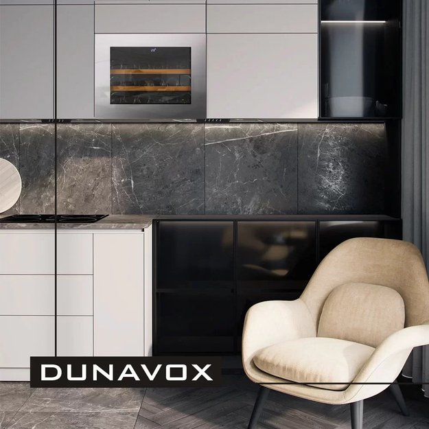 Винный шкаф Dunavox DAV-18.46SS.TO (preview 2)