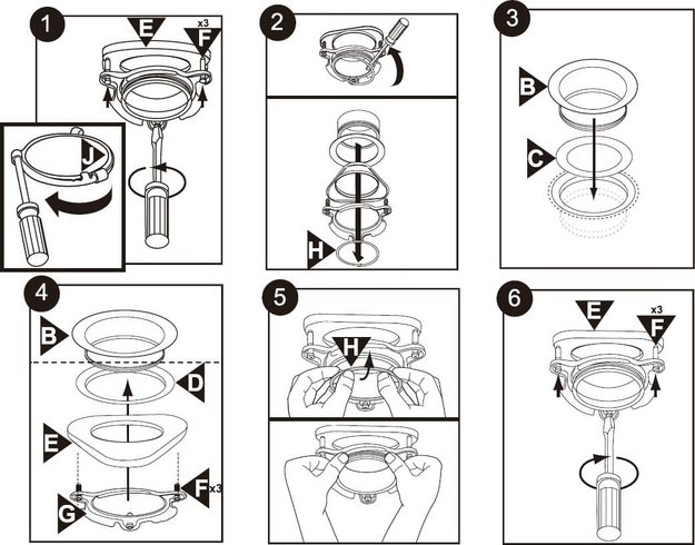 Измельчитель пищевых отходов Haier HDM-1155S (preview 3)