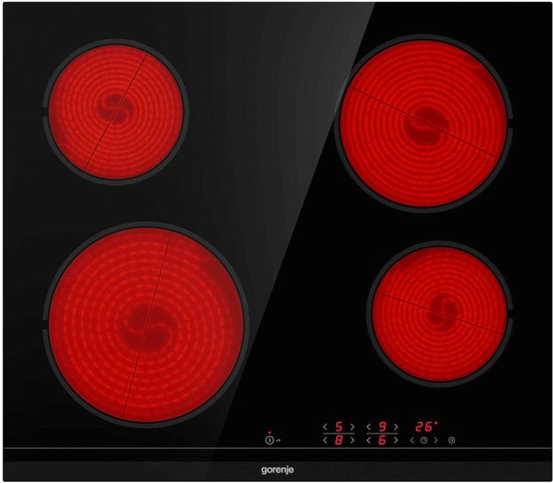 Независимая стеклокерамическая варочная панель Gorenje ECT641BCSC (preview 2)
