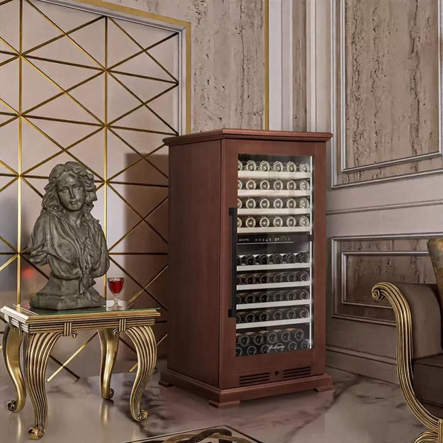 Винный шкаф Meyvel MV99PRO-KBT2 (Итальянский орех) (preview 2)