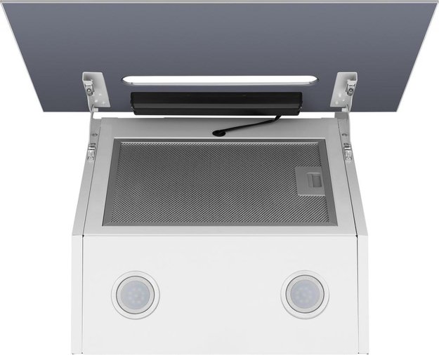 Кухонная вытяжка MAUNFELD Moon 60 белый\вставка сатин (preview 5)