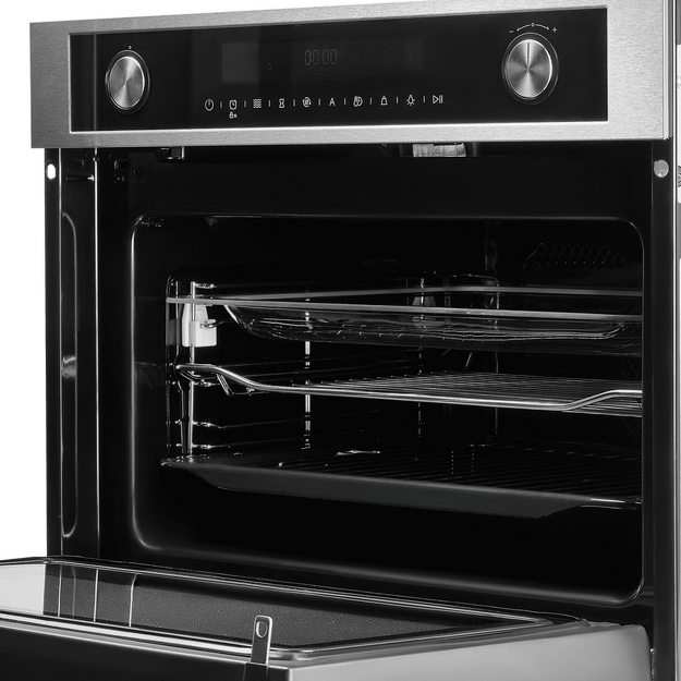 Компактный духовой шкаф с СВЧ Maunfeld MCMO5015MFS (preview 5)