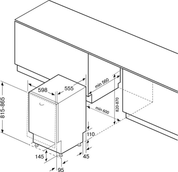 Встраиваемая посудомоечная машина KRONA GARDA 60 BI V2 (preview 15)