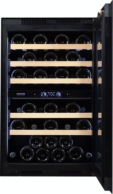 Встраиваемый винный шкаф Dunavox DVH-44.120DC.TO (фото 3) Встраиваемый винный шкаф Dunavox DVH-44.120DC.TO (preview 3)
