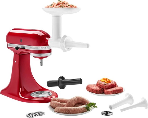 Комплект насадок для приготовления колбас KitchenAid 5KSMSSA (фото 3) Комплект насадок для приготовления колбас KitchenAid 5KSMSSA (preview 3)